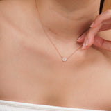Perla Pavé Necklace
