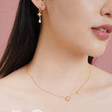 Aurea Fleurette Necklace | Made Different Co | Singapore Personalised Jewellery