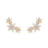 Zinnia Flower Studs