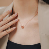 Bailey Hoop Necklace