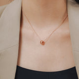 Bailey Hoop Necklace