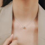 Bailey Hoop Necklace