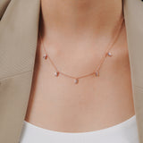 Gia Baguette Necklace