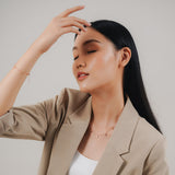 Gia Baguette Necklace