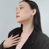Demi Herringbone Necklace