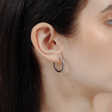 Tessa Cubic Hoops