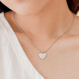 Heart Pendant Necklace (Non-Detachable)