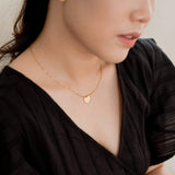 Heart Pendant Necklace (Non-Detachable)