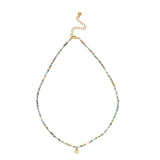 Agate Eternity Necklace