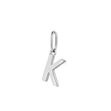 Initial Charm Pendant