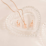 Initial Charm Pendant