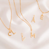 Initial Charm Pendant