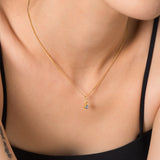 Birthstone Charm Pendant