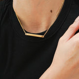 Baylor Bar Necklace