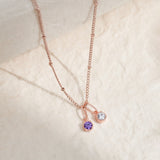 Birthstone Charm Pendant