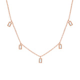 Gia Baguette Necklace