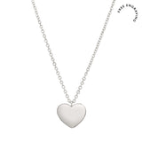 Heart Pendant Necklace (Non-Detachable)