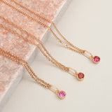 Birthstone Charm Pendant