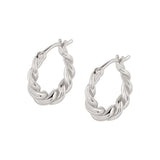 Luca Twisted Hoops