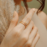 Lucie Twisted Ring