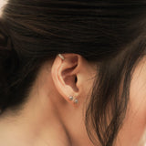 Sadie Bezel Studs