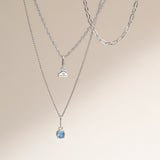 Birthstone Charm Pendant