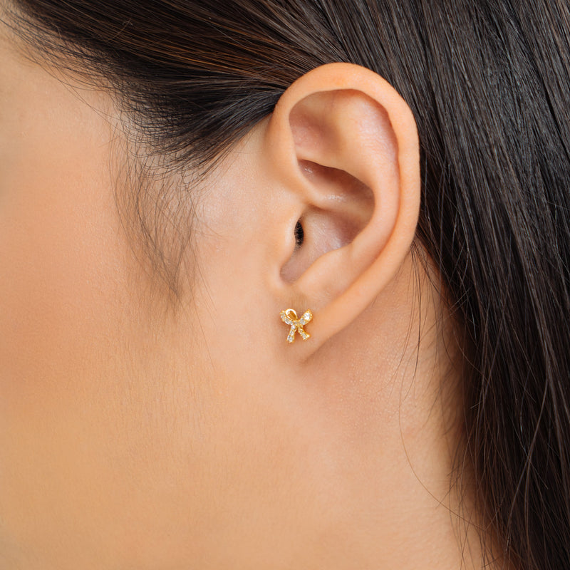 Caeli Bow Studs