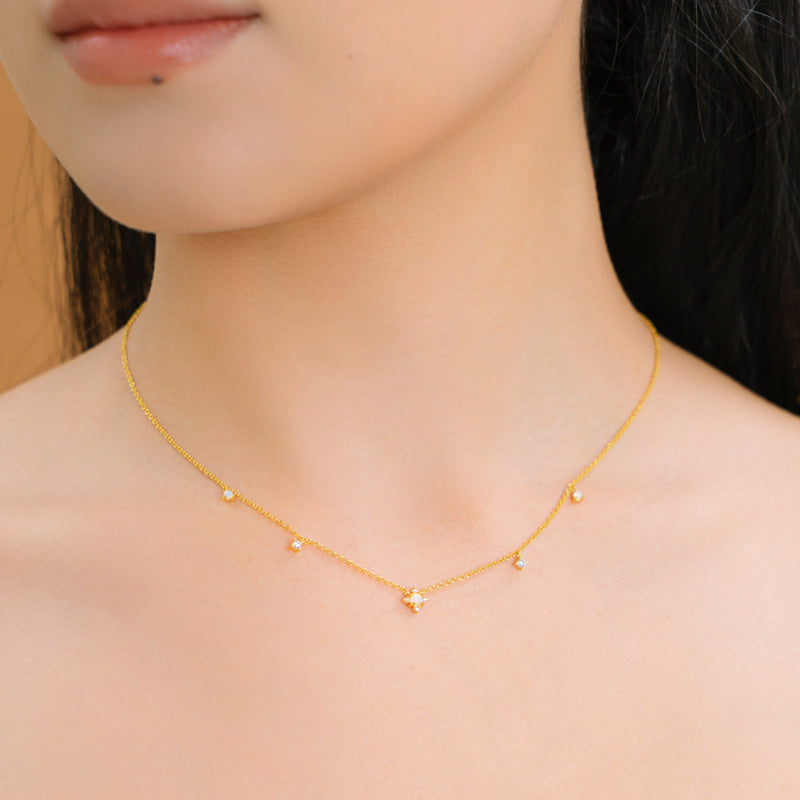 Cassiopeia Starlit Necklace