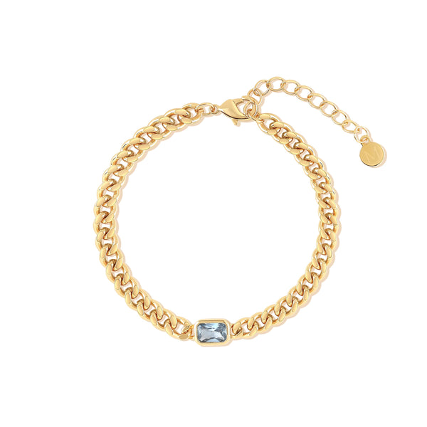 Kendra Aquamarine Bracelet