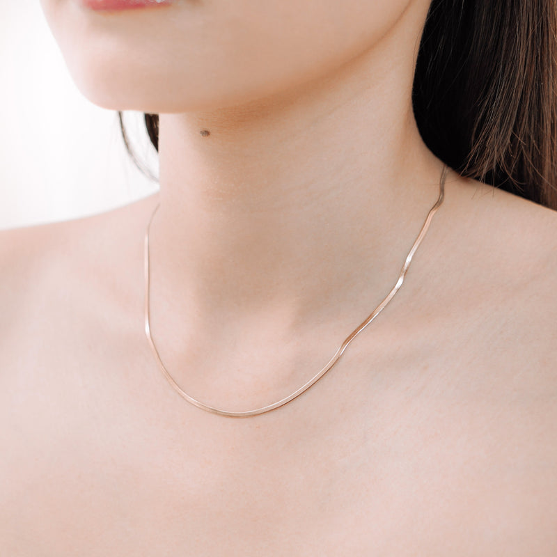 Demi Herringbone Necklace
