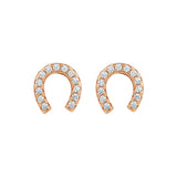 Ava Horseshoe Earrings