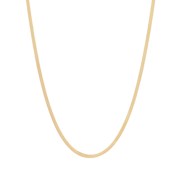Demi Herringbone Necklace Made Different Co