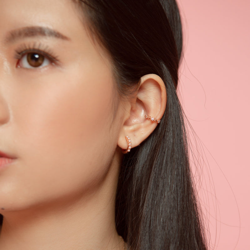 Daicee Pearl Hoops