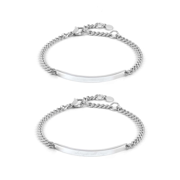 Lenn Bar Bracelet (Couple Set)