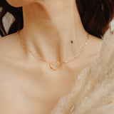 Demi Heart Necklace