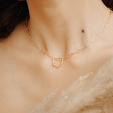 Demi Heart Necklace