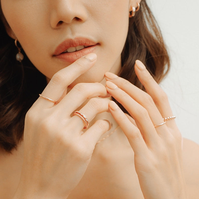 Lucie Twisted Ring