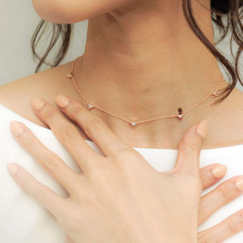 Raelyn Studded Necklace – Made Different Co - Main Image