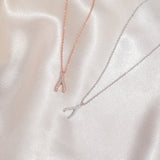 Reina Wishbone Necklace