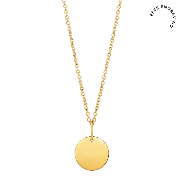 Round Pendant Necklace Made Different Co