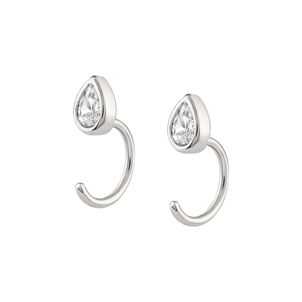 Teardrop Hook Earrings